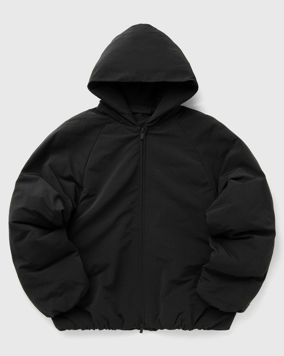 Fear Of God Essentials Military Nylon Hooded Jacket Black