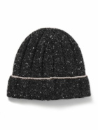Brunello Cucinelli - Ribbed Cashmere Beanie - Gray