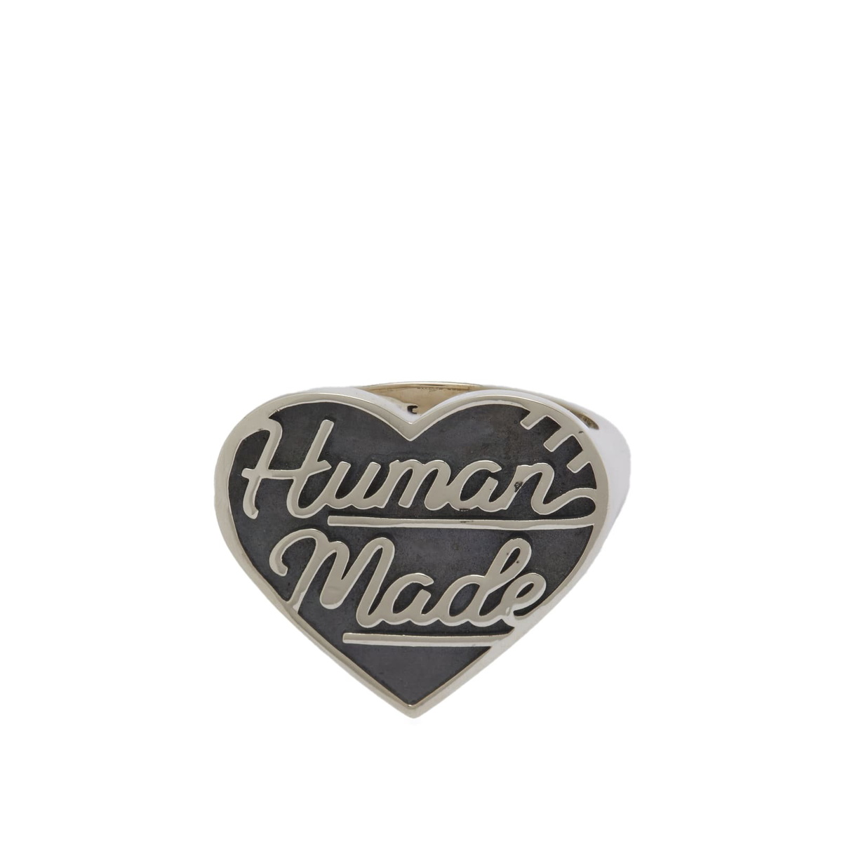 【Human Made】HEART SILVER RING ☆関税送料込み☆ Human Made - Heart Silver Ring | HBX - Globally Curated