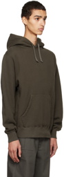 BEAMS PLUS Khaki Pullover Hoodie