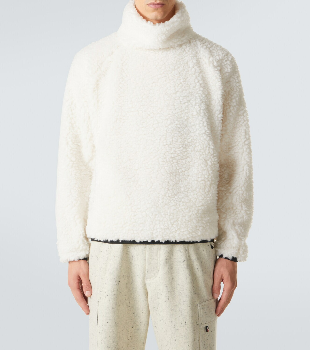 Moncler Grenoble Teddy fleece sweatshirt