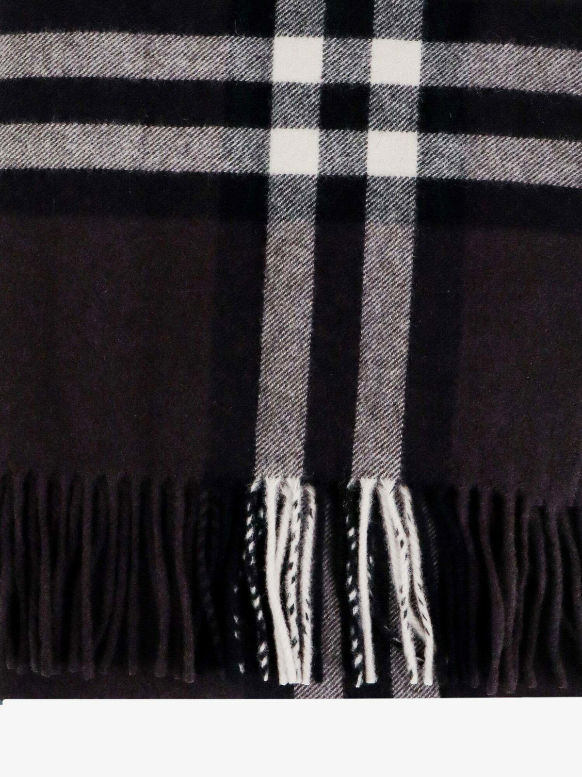 Mens black online burberry scarf