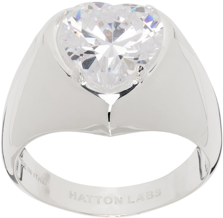 Photo: Hatton Labs Silver Heart Signet Ring