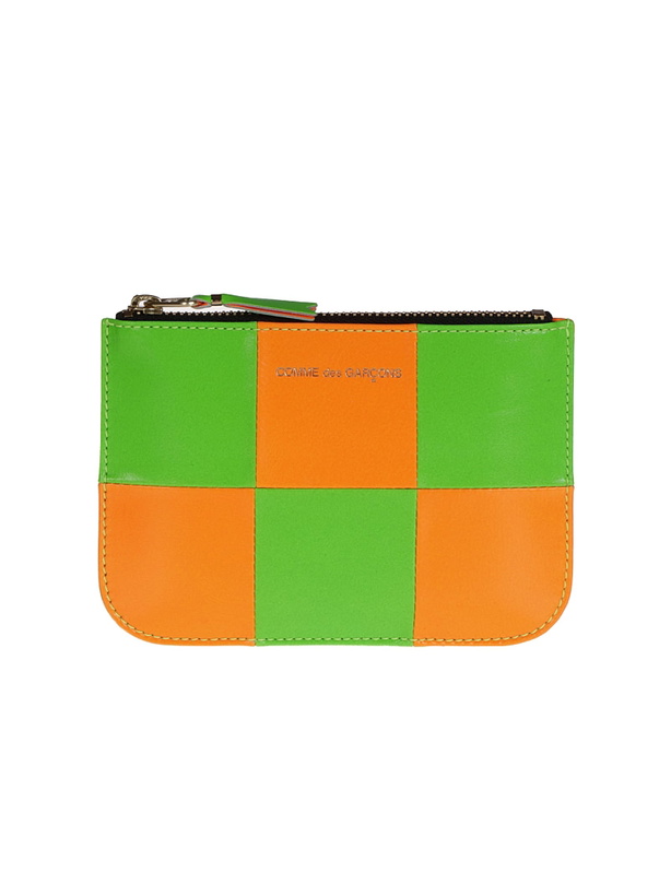 Photo: Comme des Garçons Wallet Wallet Fluo Squares