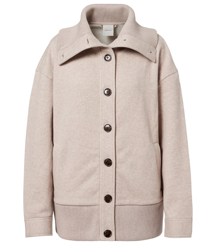 Photo: Varley Tammy cotton-blend jersey jacket