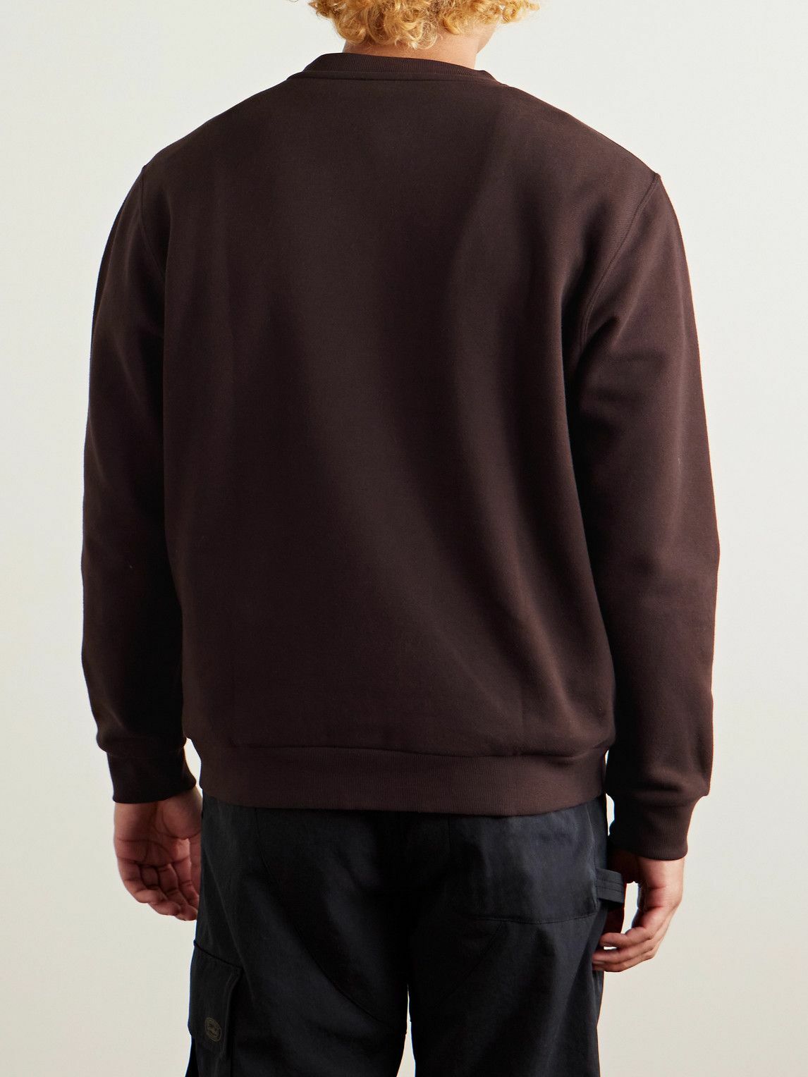 Lululemon - Steady State Cotton-Blend Jersey Sweatshirt - Brown