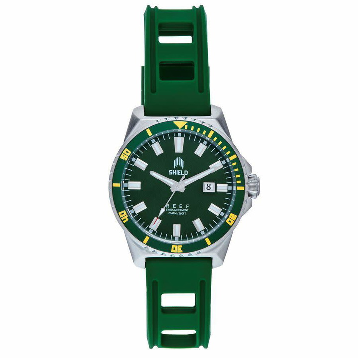Photo: Shield Reef Green Dial Mens Watch SLDSH119-4