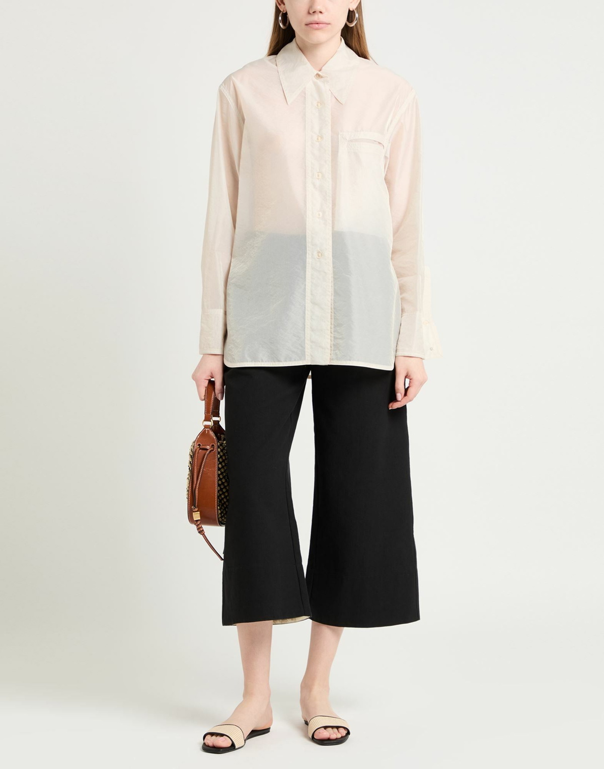 Low Classic Womens Shirt in Beige