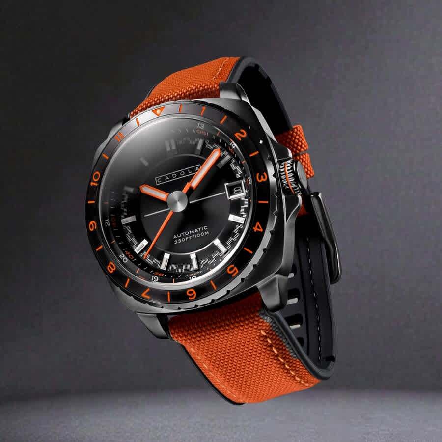 Cadola Overdrive Automatic Black Dial Mens Watch CD-1063-07