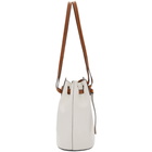 Loewe White Lazo Bucket Bag