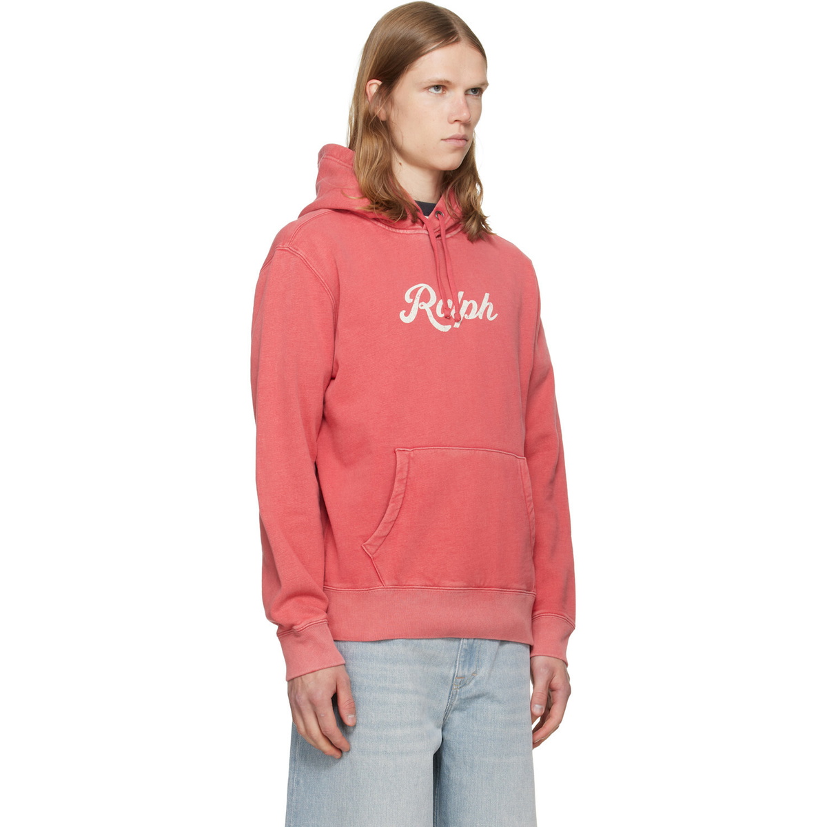 Polo Ralph Lauren Red Printed Logo Hoodie
