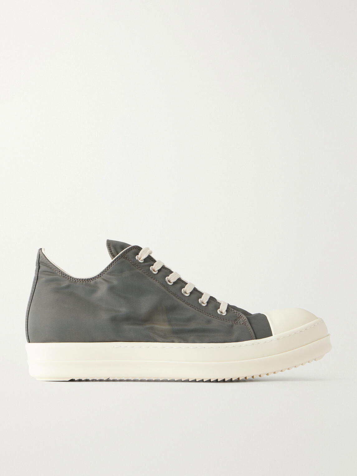 DRKSHDW by Rick Owens - Ramones Denim Sneakers - Gray