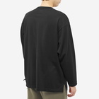 WTAPS Men's Long Sleeve All 03 Crest T-Shirt in Black