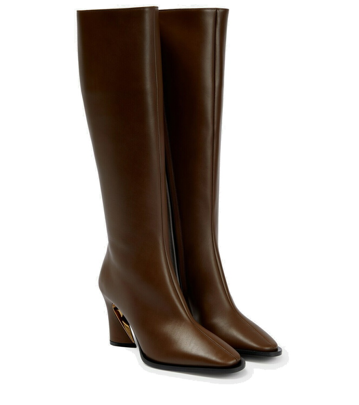 Photo: Zimmermann - Crescent leather knee-high boots