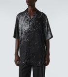 Alexander McQueen Printed bowling shirt
