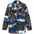 Noma t.d. Men's Land Scape Flannel Shirt in Green