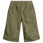 Beams Boy Women's Military Shorts in Olive