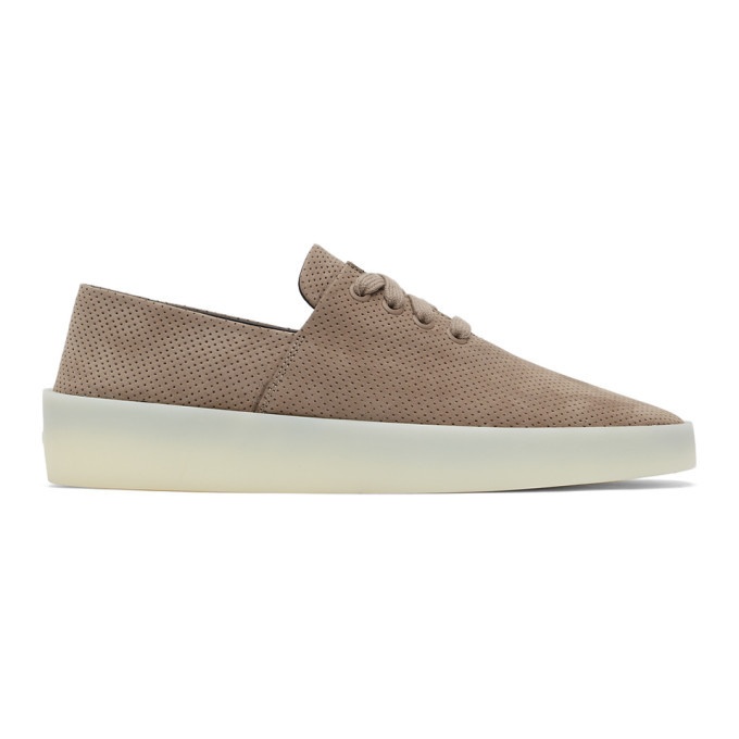 Photo: Fear of God Taupe Suede 110 Sneaker