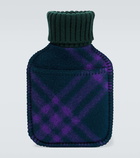 Burberry Checked wool hot water bottle