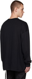 Ann Demeulemeester Black Henk Long Sleeve T-Shirt