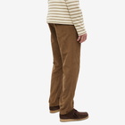 Save Khaki Men's Cord Easy Chino in Tobacco