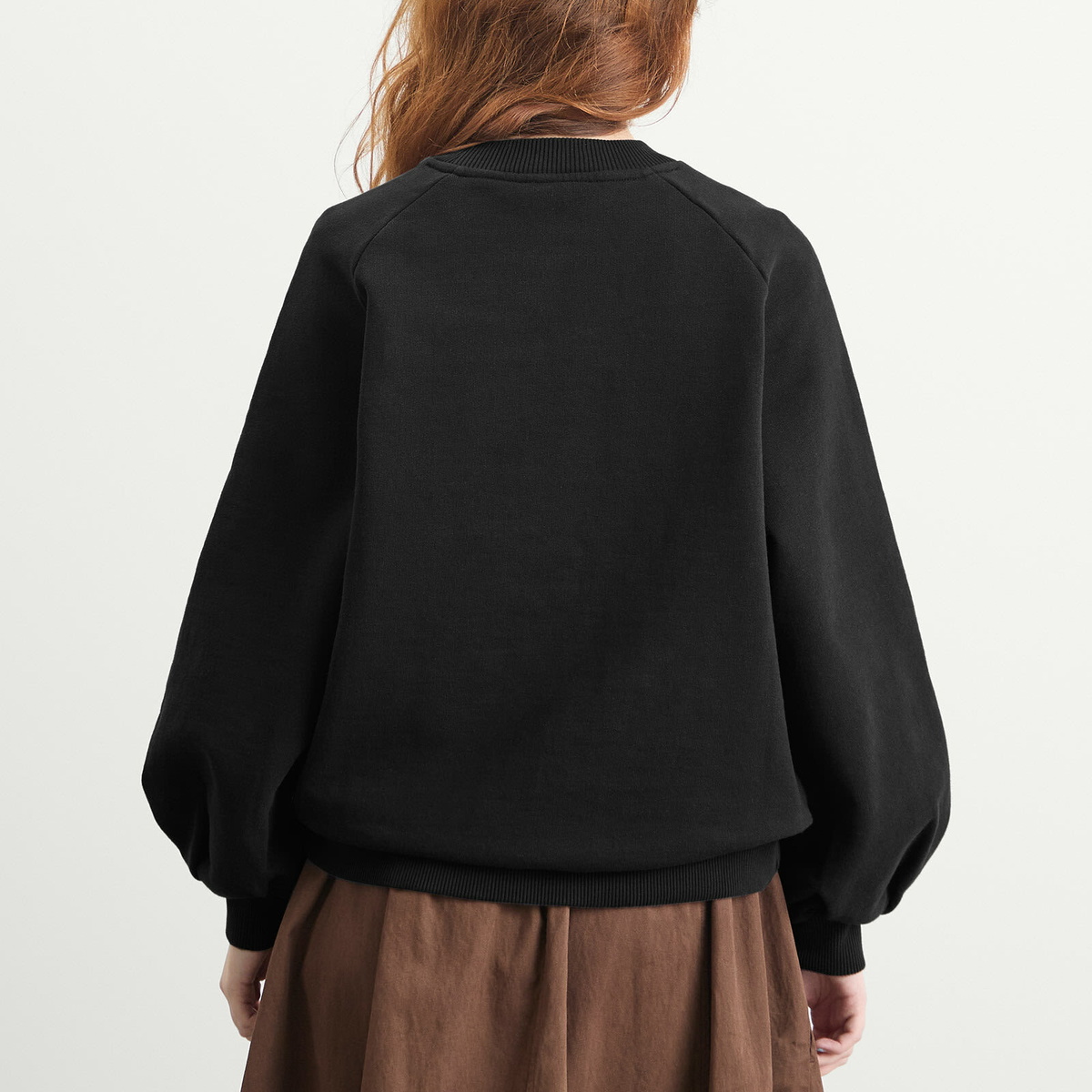 YMC Women's Bellow Sleeve Sweatshirt in Black