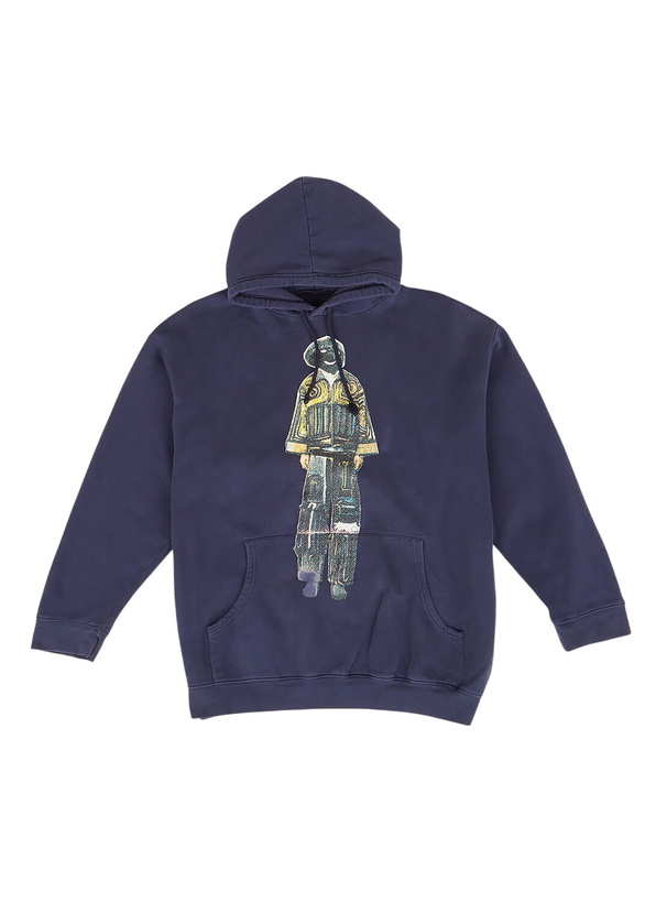 Photo: DRx FARMAxY FOR LN-CC Graphic Print Hooded Sweatshirt
