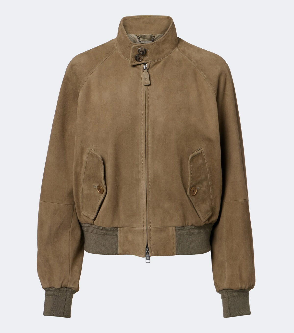 Ralph Lauren Collection Suede bomber jacket