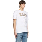 Versace Jeans Couture White Etichetta T-Shirt