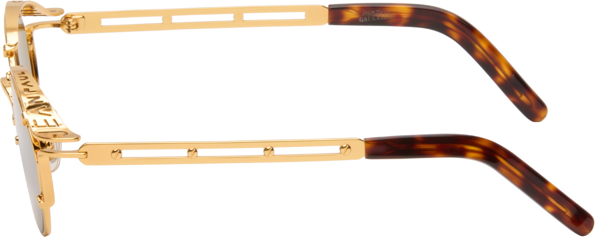 Jean Paul Gaultier Gold 'The 56-5102' Sunglasses