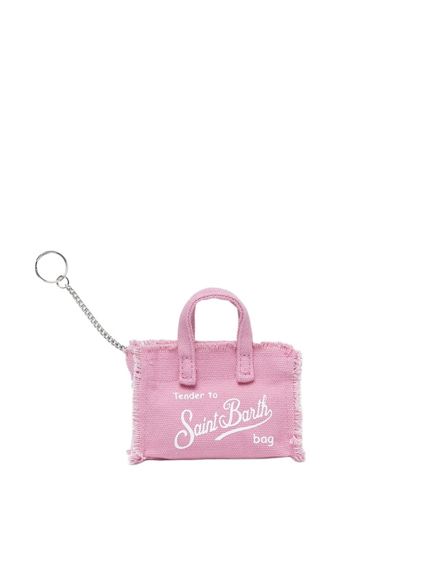 Photo: MC2 Saint Barth Pink Cotton Canvas Key Holder