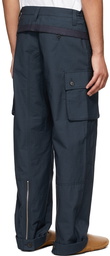 Jacquemus Navy 'Le Cargo Giardino' Cargo Pants