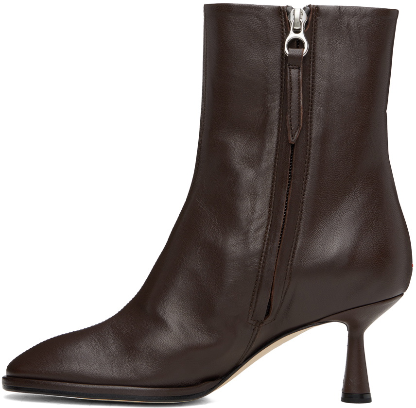 Aeyde Brown Dorothy Boots Aeyde