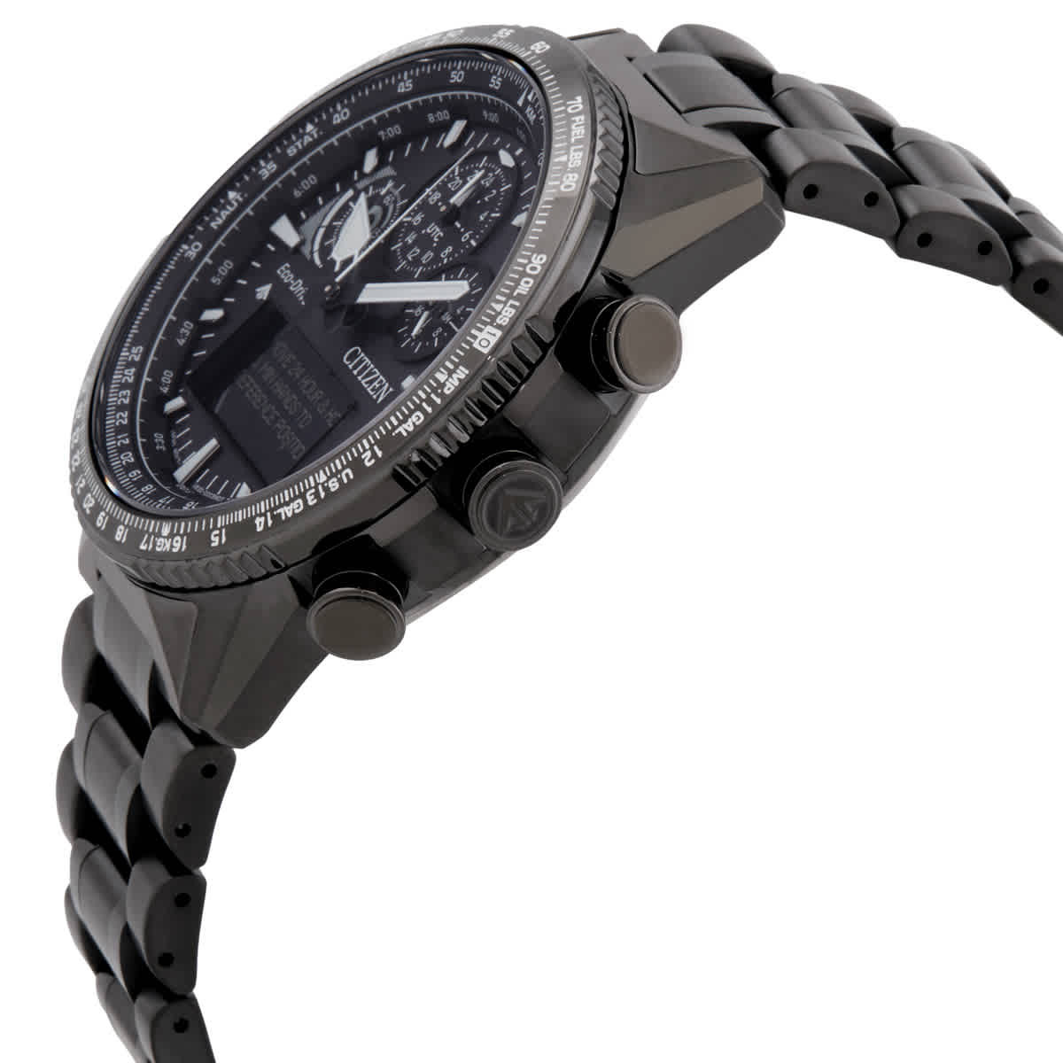 Citizen Promaster Skyhawk U830 Analog-Digital Black Dial Mens Watch JV2005-58E