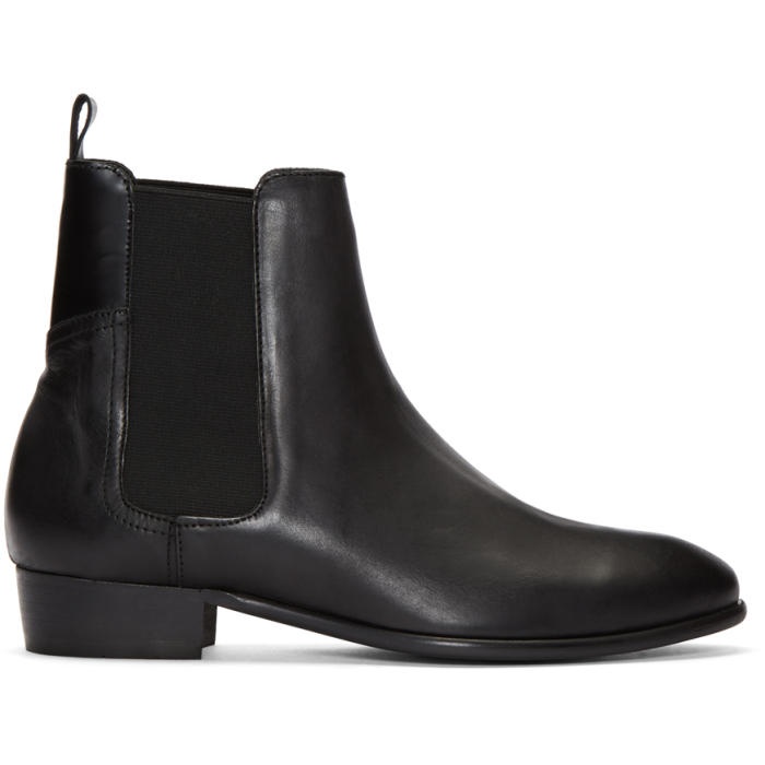 Photo: H by Hudson Black Watts Chelsea Boots
