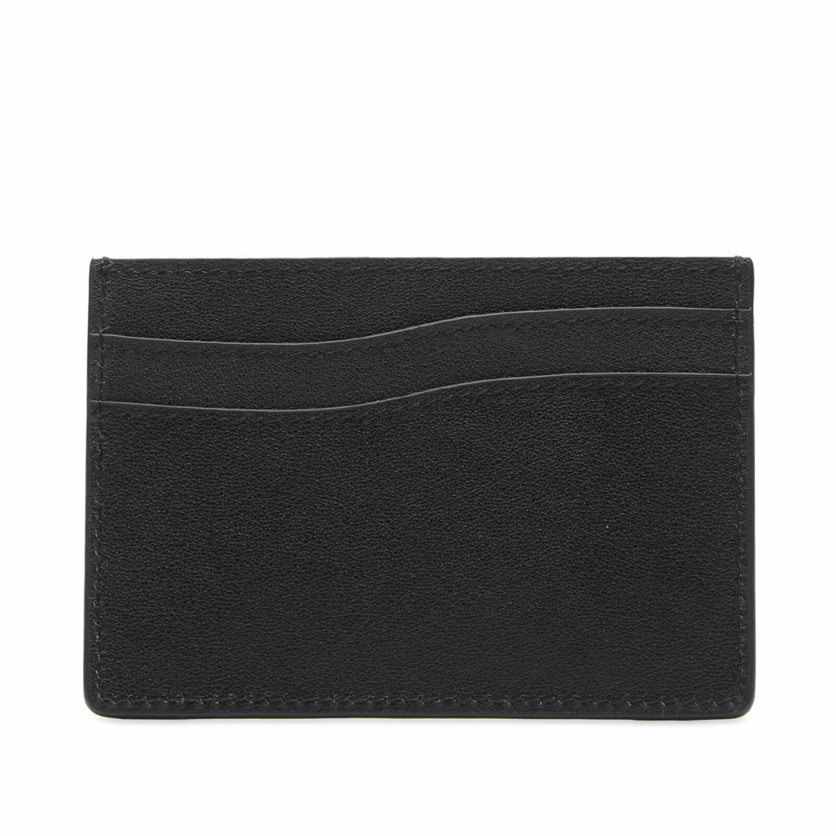 Dime Men's Leather Card Holder in Black 