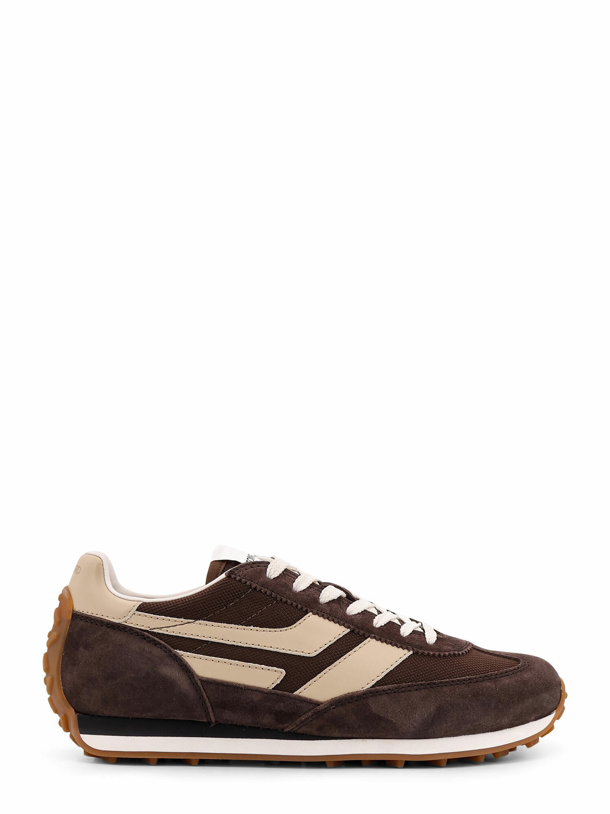 TOM FORD - Alcantara Tech & Leather Low Sneakers TOM FORD