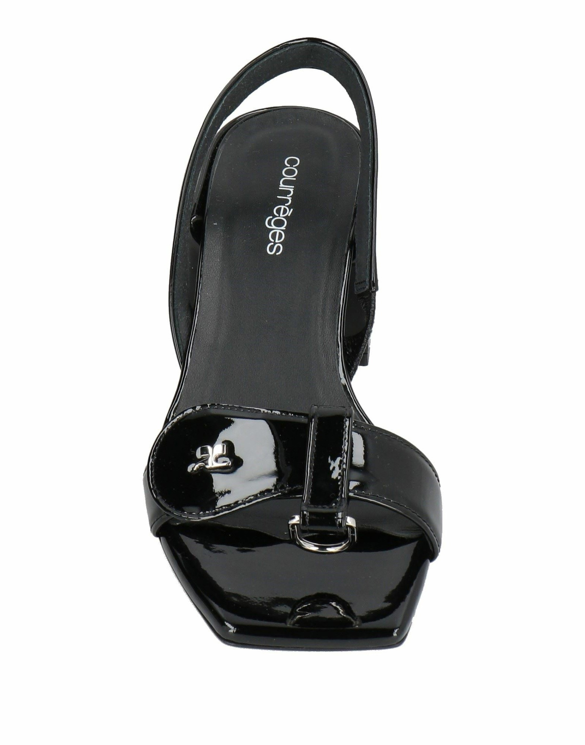 Courrèges Womens Sandals in Black