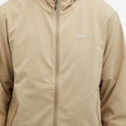 Nanga Men's Dot Air Comfy Zip Parka Jacket in Beige