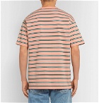 Carhartt WIP - Houston Striped Cotton-Jersey T-Shirt - Orange