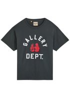 Gallery Dept. Boxing Merch Printed Cotton T-shirt Black