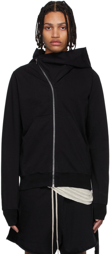 Photo: Rick Owens Drkshdw Black Organic Cotton Hoodie