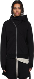 Rick Owens Drkshdw Black Organic Cotton Hoodie