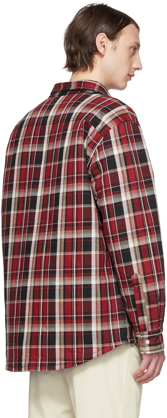 Noon Goons Red & White Plaid LBC Shirt