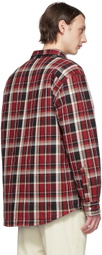 Noon Goons Red & White Plaid LBC Shirt