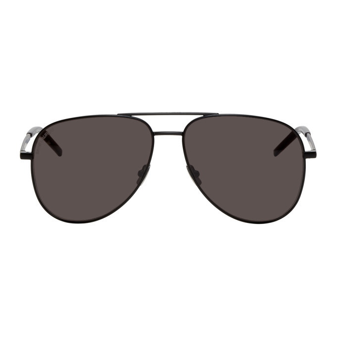 Photo: Saint Laurent Black Classic 11 Folk Sunglasses
