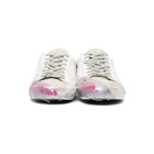 Golden Goose White Skate Paint Tape Sneakers