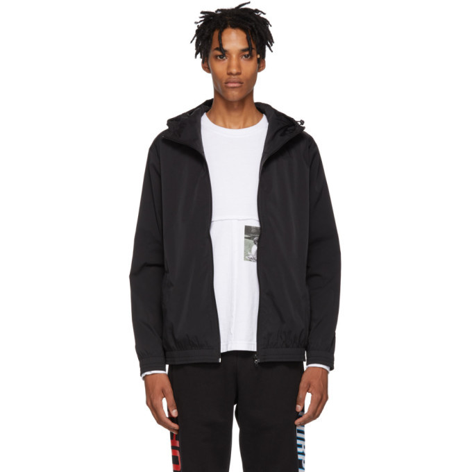 Resort Corps Black Nylon Track Jacket Resort Corps