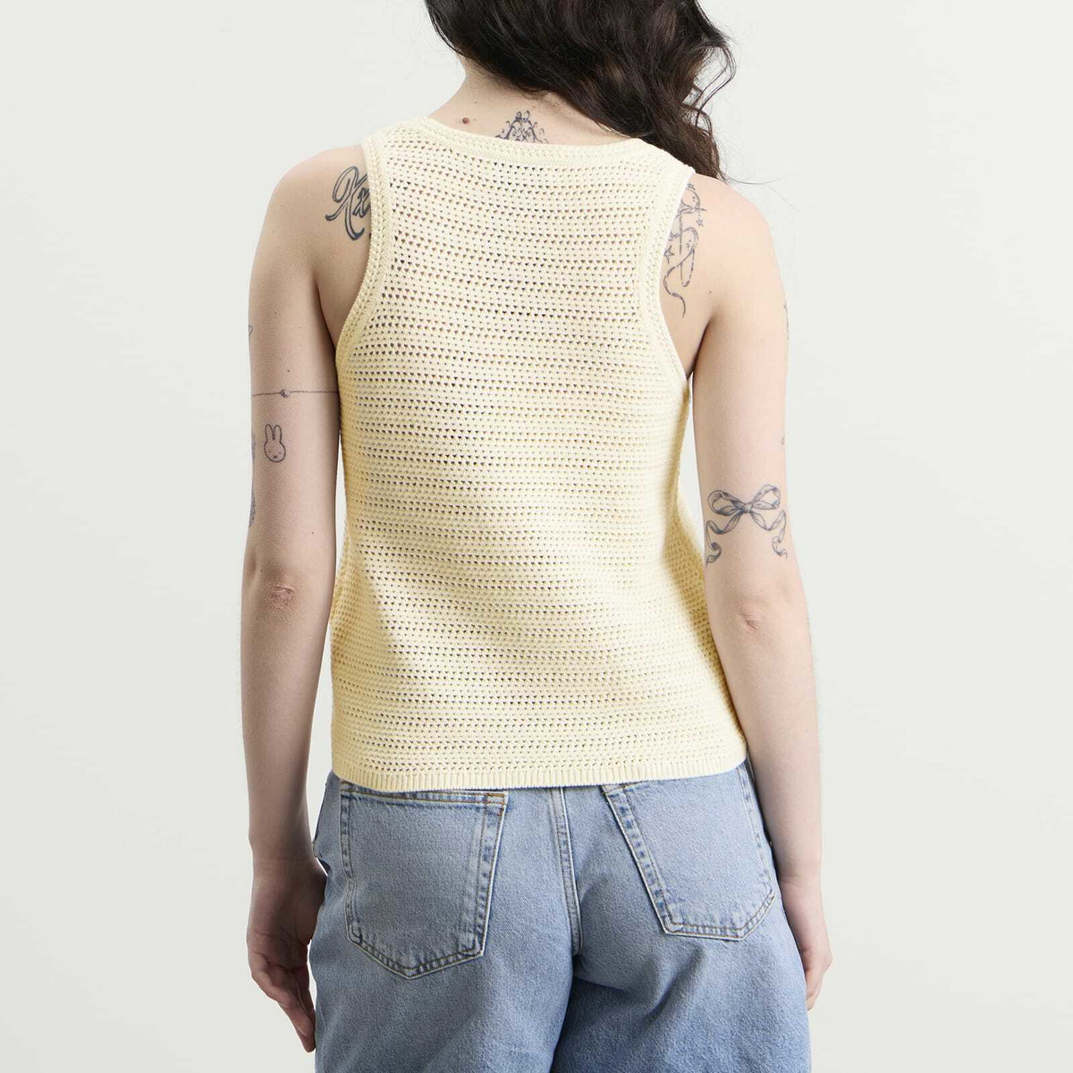 Anine Bing Women's Arie Tank Top in Ivory
