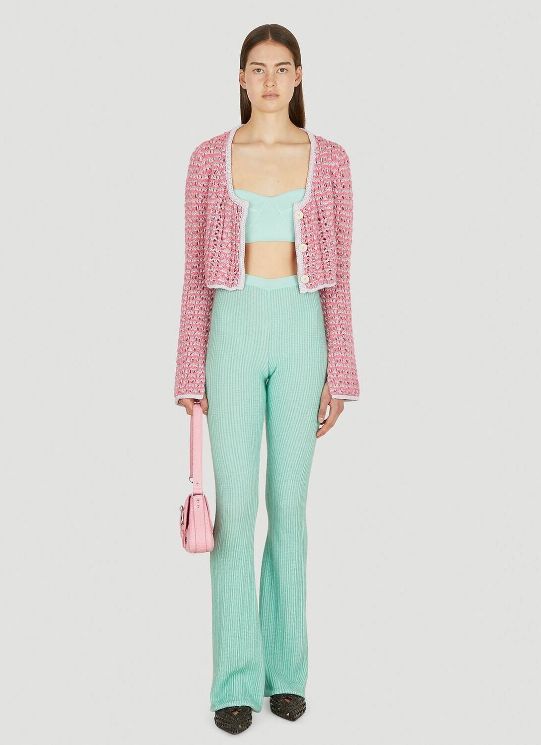 Marco Rambaldi Ribbed Knit Top